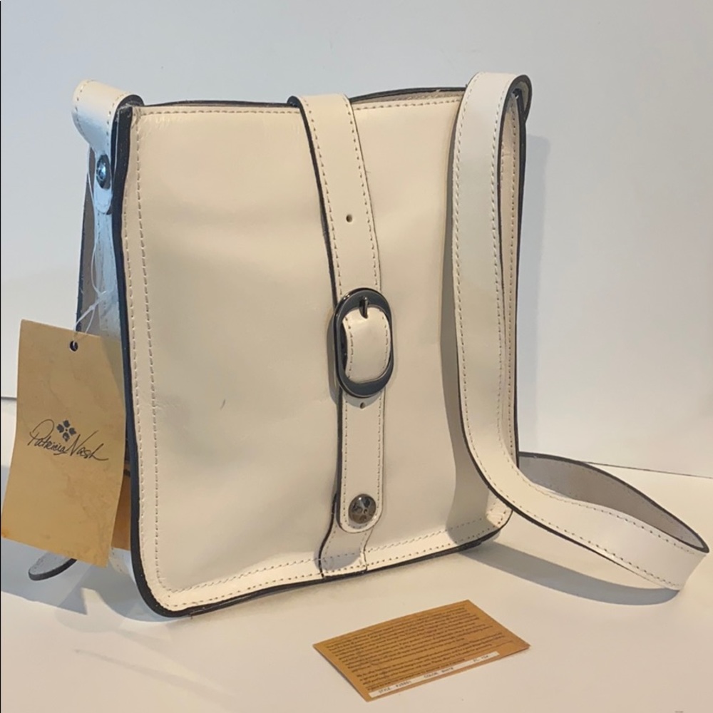 Patricia Nash NWT White Crossbody